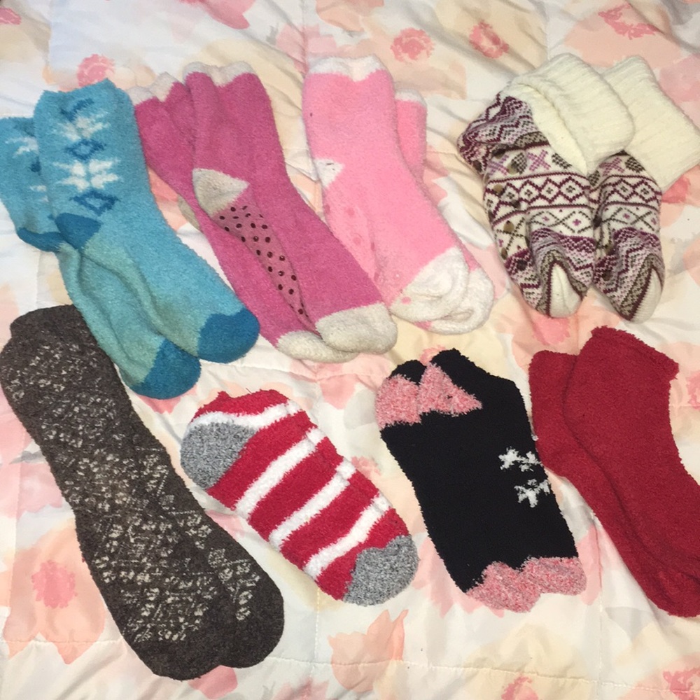 Fuzzy Cabin Socks